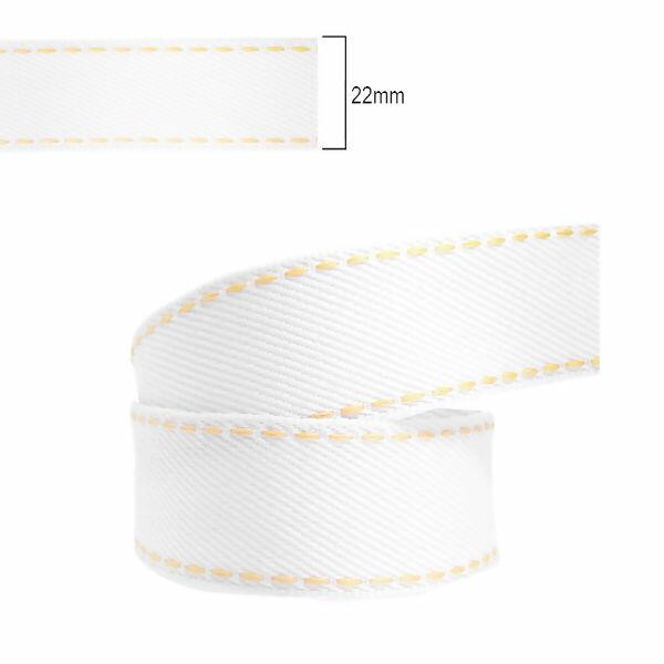 fita pespontada sinimbu branco 221